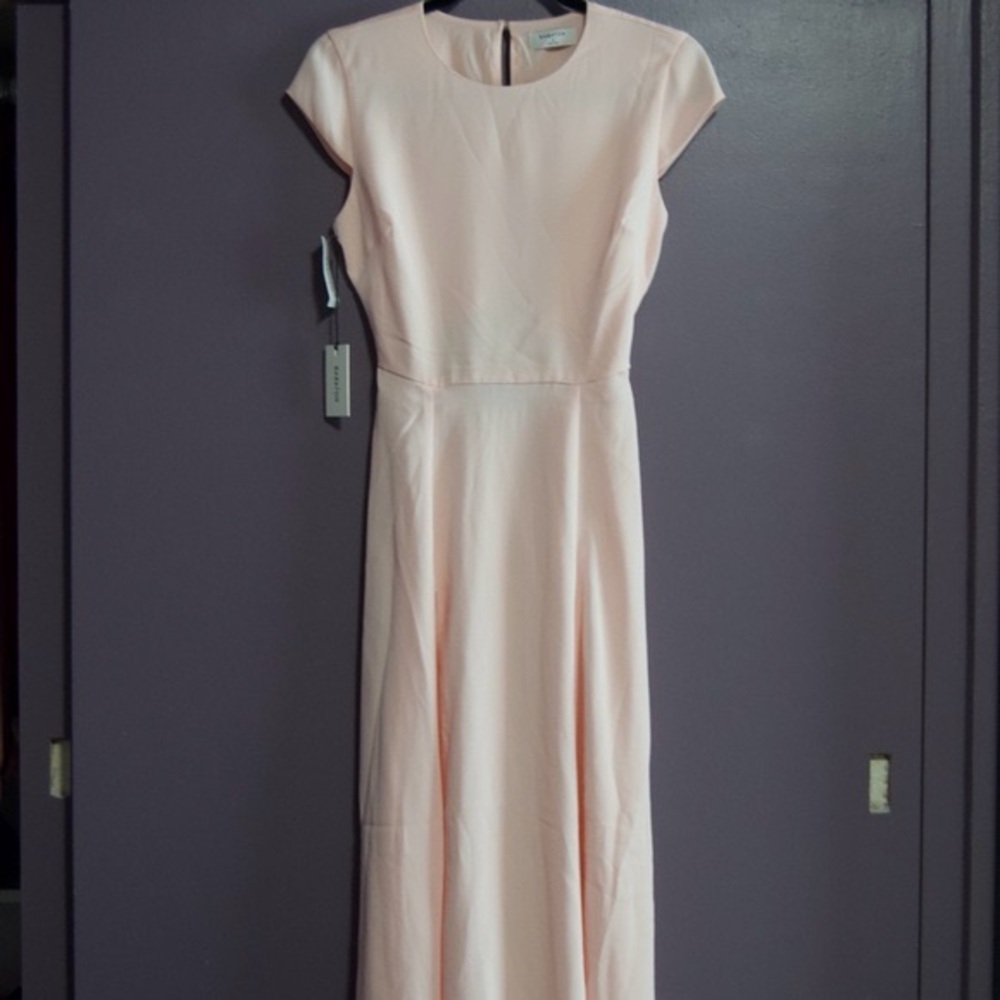 Aritzia Babaton Hampton Midi Dress, size10, in Fresno pink - Picture 4 of 7